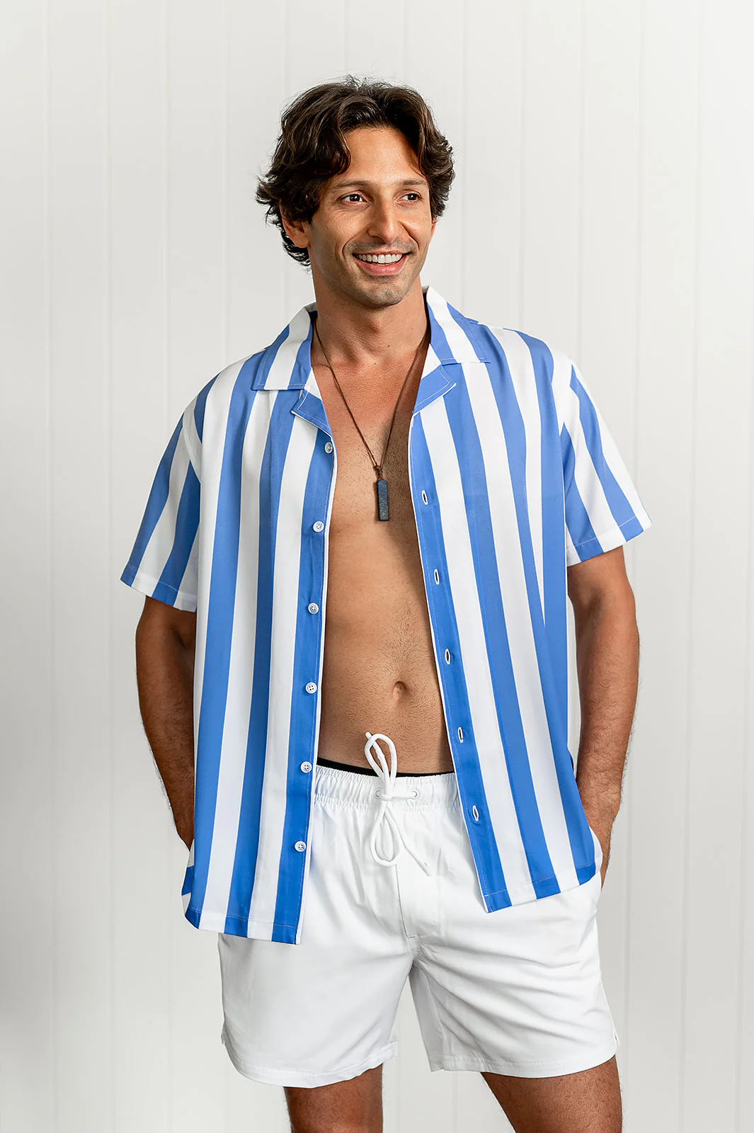 Light Blue Striped Nashie - Image 5