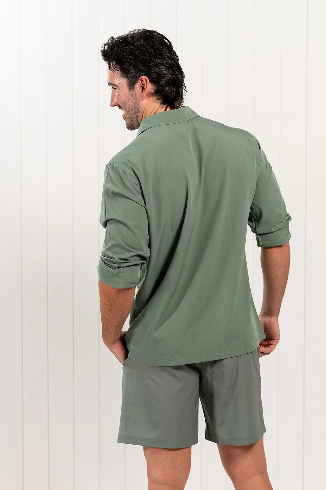 Long Sleeve Olive Green Nashie - Image 10