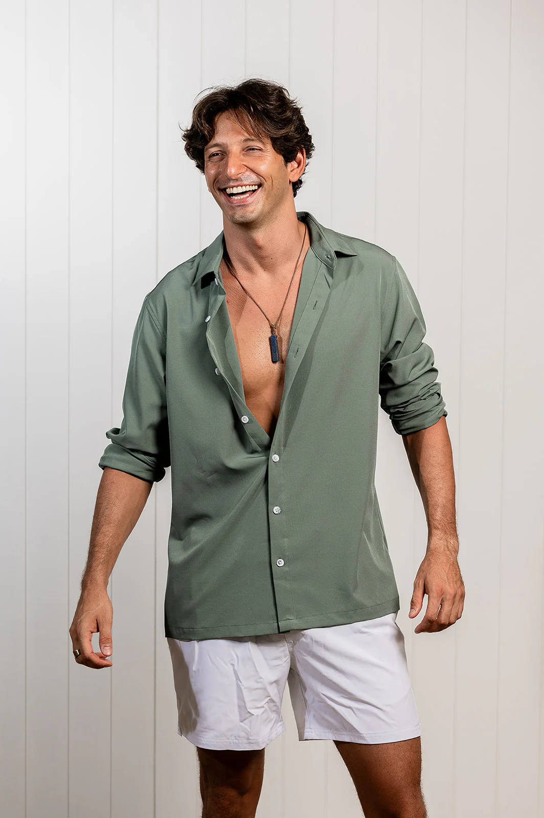 Long Sleeve Olive Green Nashie - Image 3