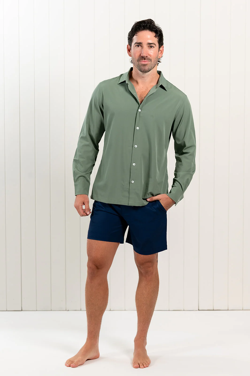 Long Sleeve Olive Green Nashie - Image 9