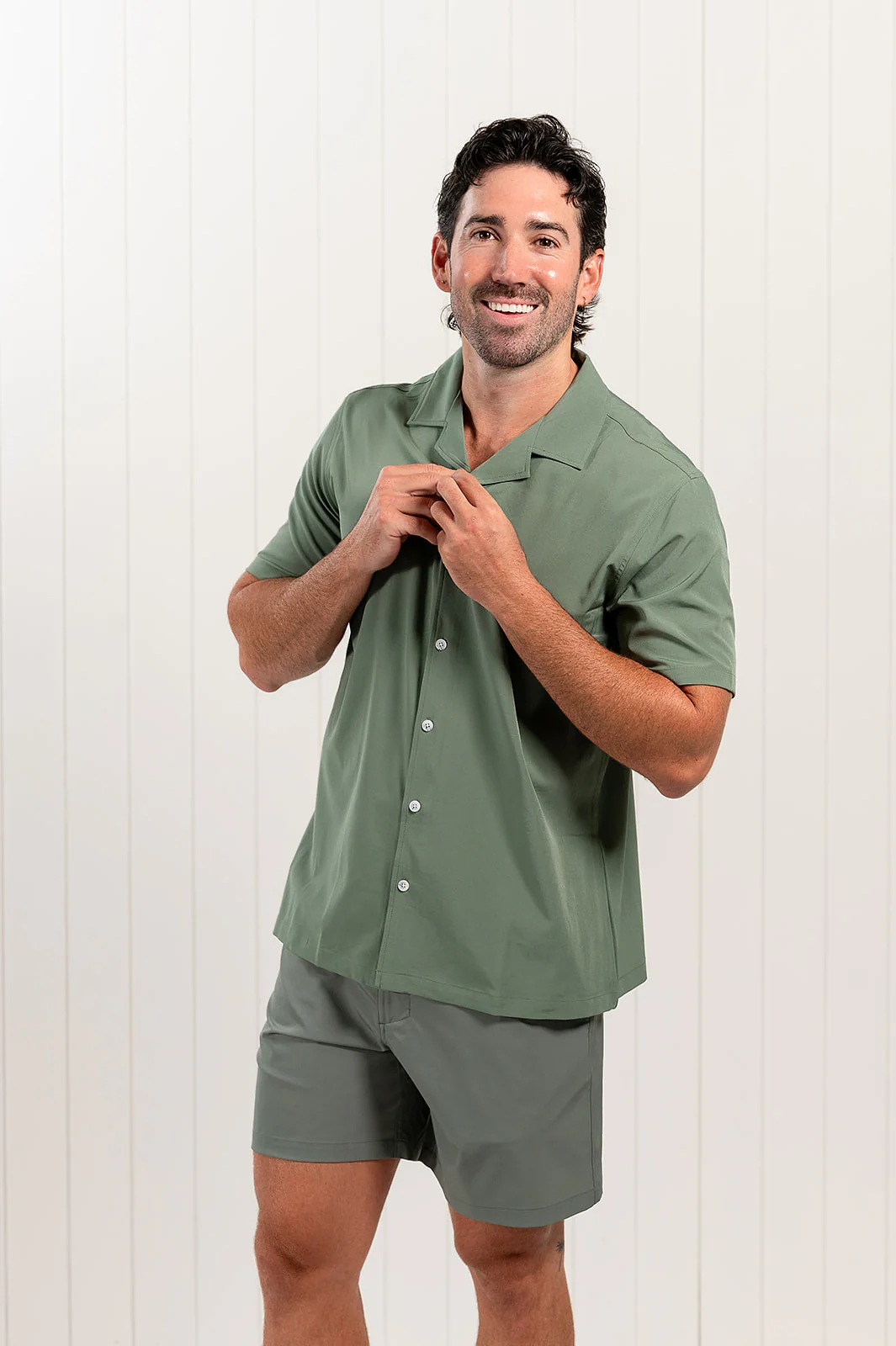 Olive Green Nashie Swim Pants - Image 3
