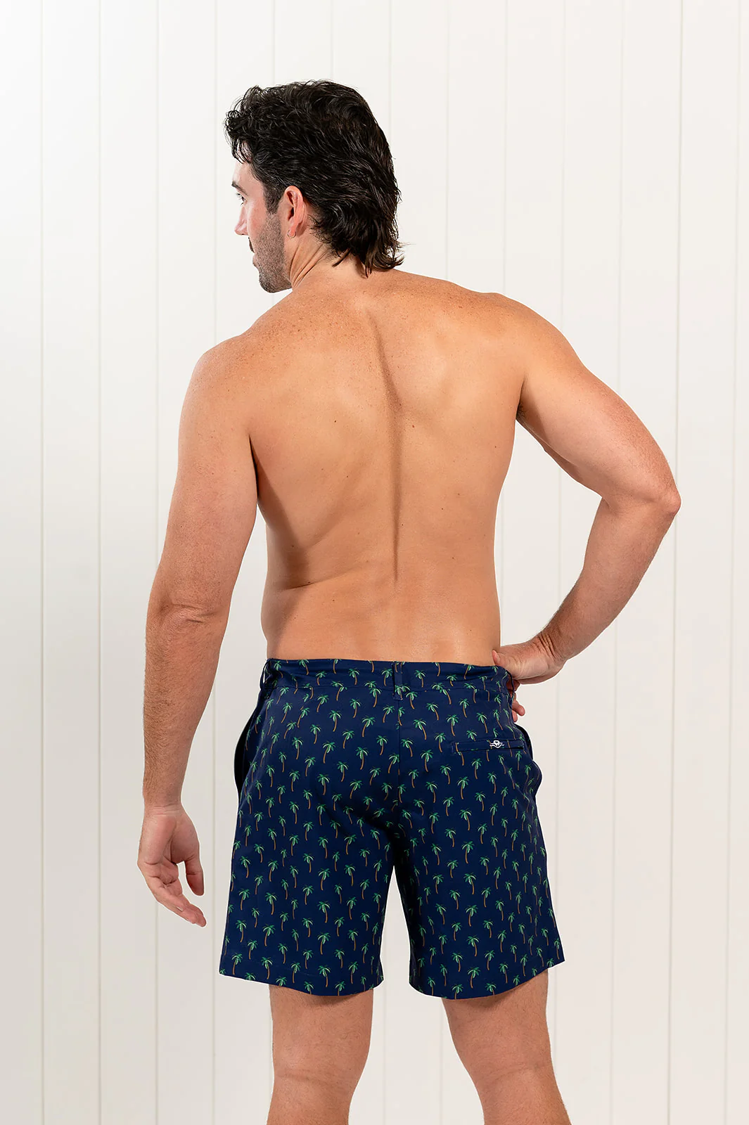 Navy Palms Nashie Swim Pants - Image 4